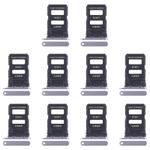 For Xiaomi 15 10pcs Original SIM Card Tray + SIM Card Tray (Blue)