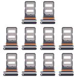 For Xiaomi Redmi Turbo 4 10pcs Original SIM Card Tray + SIM Card Tray (Black)