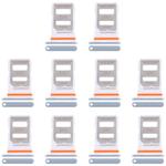 For Xiaomi Redmi Turbo 4 10pcs Original SIM Card Tray + SIM Card Tray (Blue)