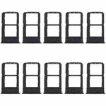 For vivo iQOO Neo5 Lite V2118A 10pcs Original SIM Card Tray + SIM Card Tray (Black)