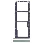 For ZTE Blade A35 SIM Card Tray + SIM Card Tray + Micro SD Card Tray (Green)