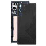 For ZTE Nubia RedMagic 10 Pro / 10 Pro+ NX789J Back Cover with Flash Shield(Black)