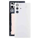 For ZTE Nubia RedMagic 10 Pro / 10 Pro+ NX789J Back Cover with Flash Shield(White)