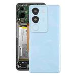 For vivo S17t 5G Original Battery Back Cover with Camera Lens(Blue)