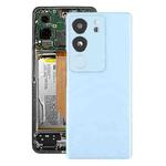 For vivo S17 Pro 5G V2284A Original Battery Back Cover with Camera Lens(Blue)