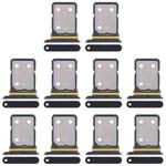 For Realme GT Neo 3 10pcs Original SIM Card Tray + SIM Card Tray (Black)