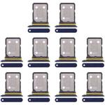 For Realme GT Neo 3 10pcs Original SIM Card Tray + SIM Card Tray (Blue)