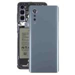 For LG Velvet 5G US Version Original Back Cover(Black)
