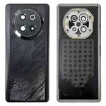 For ZTE Axon 60 Ultra A2025H Original Back Cover with Camera Lens Cover(Black)