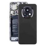 For Honor Magic6 Back Cover with Camera Lens Cover(Black)