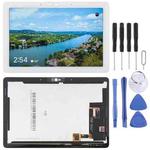 For Google Nest HUB Max Original LCD Screen with Digitizer Full Assembly (White)