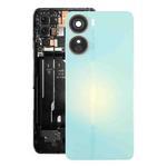 For ZTE Axon 40 Lite Plastic Battery Back Cover with Camera Lens Cover(Green)