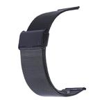 For Apple Watch 38mm Milanese Classic Buckle Stainless Steel Watch Band , Only Used in Conjunction with Connectors ( S-AW-3291 ) ( Black )