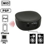 Mini Bluetooth Music Receiver for iPhone 4 & 4S / 3GS / 3G / iPad 3 / iPad 2 / Other Bluetooth Phones & PC, Size: 46 x 46 x 20mm(Black)