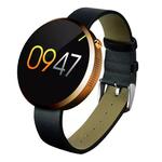 DOMINO DM360 Waterproof Bluetooth Wrist Health Smart Watch for iOS and Android Mobile Phone, Support Heart Rate Monitor / BT Call / MSM / MAIL / Twitter / Yahoo /  Pedometer(Gold)