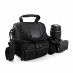 Portable Digital Camera Bag With Strap, Size: 135x125x155mm(Black)