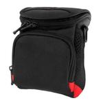 Universal Mini Digital Cloth Camera Bag with Strap, Size: 115 x 105 x 155mm(Black)