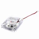 80mm 2-pin VGA Card Cooling Fan, Random Color Delivery