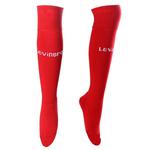 Overknee Stocking Football Sport Socks (Red)