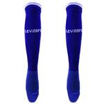 Towel Bottom Material Overknee Stocking Football Sport Socks (Blue)