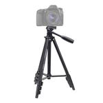 YUNTENG VCT-681 138cm SLR / Micro-SLR / Digital Cameras Tripod Stand, 4-Section Folding Aluminum Legs, Suitable for Canon / Nikon / Panasonic / Pentax / Casio / Sony / Fuji (Load Capacity: 3kg)
