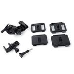 TMC HR259 Universal Retaining Clip Mount Set for GoPro HERO11 Black / HERO10 Black / HERO9 Black / HERO8 Black / NEW HERO / HERO7 /6 /5 /5 Session /4 Session /4 /3+ /3 /2 /1, Xiaoyi and Other Action Cameras