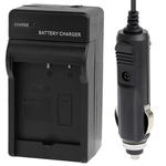 Digital Camera Battery Car Charger for Casio NP-130(Black)