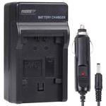Digital Camera Battery Car Charger for Sony NP-FV100(Black)