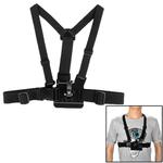ST-25 Adjustable Body Chest Strap Mount Belt Harness with Buckle Bracket Screw for GoPro Hero11 Black / HERO10 Black / HERO9 Black / HERO8 Black / HERO7 /6 /5 /5 Session /4 Session /4 /3+ /3 /2 /1, Insta360 ONE R, DJI Osmo Action and Other Action Cameras(Black)