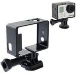 ST-65 Protective Shell Standard Frame Mount for GoPro HD HERO4 /3+ /3 Camera(Black)