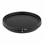 52mm ND Fader Neutral Density Adjustable Variable Filter ND 2 to ND 400 Filter(Black)