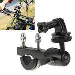Handlebar Seatpost Big Pole Mount Bike Moto Bicycle Clamp with Tripod Mount Adapter & Screw for GoPro Hero11 Black / HERO10 Black /9 Black /8 Black /7 /6 /5 /5 Session /4 Session /4 /3+ /3 /2 /1, DJI Osmo Action and Other Action Cameras