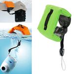 Submersible Floating Bobber Hand Wrist Strap for GoPro Hero12 Black / Hero11 /10 /9 /8 /7 /6 /5, Insta360 Ace / Ace Pro, DJI Osmo Action 4 and Other Action Cameras(Green)