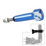 TMC Thumb Knob Skull Mark Long Screw for GoPro Hero11 Black / HERO10 Black / HERO9 Black /HERO8 / HERO7 /6 /5 /5 Session /4 Session /4 /3+ /3 /2 /1 / Max, DJI OSMO Action and Other Action Cameras, Material: Aluminum Alloy(Blue)