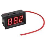 V27A 2 Wires AC 60-500V Red Display LED Digital Display Voltmeter