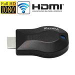 Ez Cast Full 1080P Mini DLNA Display Receiver Dongle WiFi Display Sharer (M2)(Black)