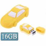 16GB Cartoon Sedan Style USB Flash Disk (Yellow)