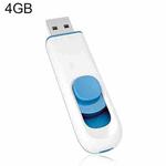 USB 2.0 Flash Disk, 4GB (White)(White)
