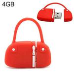 Handbag Style USB Flash Disk, 4GB(Red)(Red)