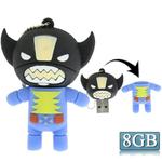 Cartoon Style  Silicone USB 2.0 Flash disk, Special for All Kinds of Festival Day Gifts (8GB)