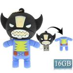 Cartoon Style  Silicone USB 2.0 Flash disk, Special for All Kinds of Festival Day Gifts (16GB)