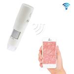 200X Handheld Wireless WIFI Digital Adjustable Microscope for IOS / Android Smart Phones(White)
