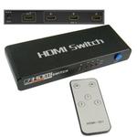 3 Ports 1080P HDMI Switch, 1.3 Version, Support HD TV / Xbox 360 / PS3 etc(Black)