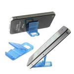 Mini Universal Phone Hard Plastic Stand Holder, For iPhone, Galaxy, Huawei, Xiaomi, LG, HTC and Other Smart Phones(Blue)