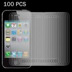 100 PCS 0.26mm 9H Surface Hardness 2.5D Explosion-proof Tempered Glass Screen Film for iPhone 4 & 4S