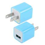US Plug USB Charger(Blue)