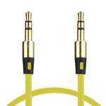 1m Aux Audio Cable 3.5mm Male to Male, Compatible with Phones, Tablets, Headphones, MP3 Player, Car/Home Stereo & More(Yellow)