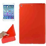 Smooth Surface TPU Protective Case for iPad Air(Red)