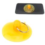 P8835 Metal + Plastic Professional Screen Suction Cup Tool Sucker(Yellow)