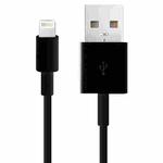 USB to 8 Pin Multiple Strands TPE Sync Data / Charging Cable, Cable Length: 1m(Black)